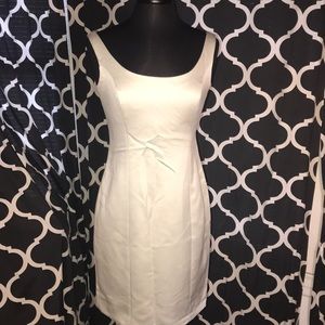 Oleg Cassini Black Tie Mini Dress